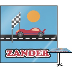 Race Car Square Table Top - 24" (Personalized)