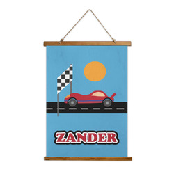 Race Car Wall Hanging Tapestry (Personalized)