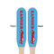 Race Car Wooden Food Pick - Paddle - Double Sided - Front & Back