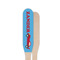 Race Car Wooden Food Pick - Paddle - Single Sided - Front & Back