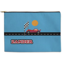 Race Car Zipper Pouch (Personalized)