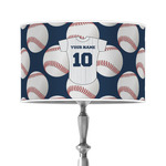 Baseball Jersey 12" Drum Lamp Shade - Poly-film (Personalized)