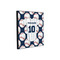 Baseball Jersey 12x12 Wood Print - Angle View