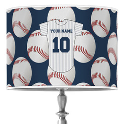 Baseball Jersey Drum Lamp Shade (Personalized)
