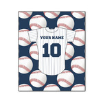 Baseball Jersey Wood Print - 20x24 (Personalized)