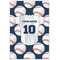 Baseball Jersey 20x30 - Canvas Print - Front View