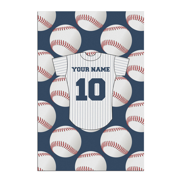 Custom Baseball Jersey Posters - Matte - 20x30 (Personalized)