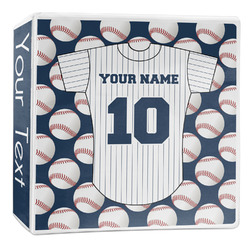 Baseball Jersey 3-Ring Binder - 2 inch (Personalized)