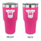 Baseball Jersey 30 oz Stainless Steel Ringneck Tumblers - Pink - Double Sided - APPROVAL