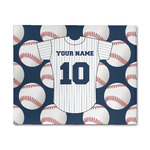 Baseball Jersey 8' x 10' Indoor Area Rug (Personalized)