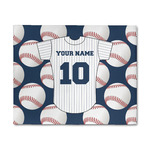 Baseball Jersey 8' x 10' Patio Rug (Personalized)