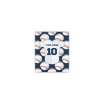 Baseball Jersey Canvas Print - 8x10 (Personalized)