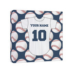 Baseball Jersey Canvas Print - 8x8 (Personalized)