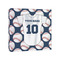 Baseball Jersey 8x8 - Canvas Print - Angled View