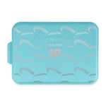 Baseball Jersey Aluminum Baking Pan with Teal Lid (Personalized)