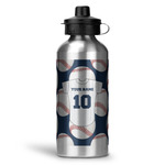 Baseball Jersey Water Bottles - 20 oz - Aluminum (Personalized)