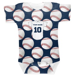 Baseball Jersey Baby Bodysuit 6-12 (Personalized)