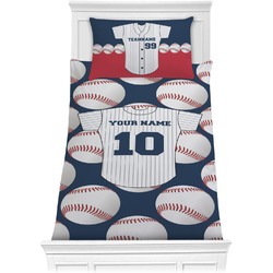 Baseball Jersey Comforter Set - Twin (Personalized)