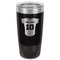 Baseball Jersey Black Polar Camel Tumbler - 20oz - Front