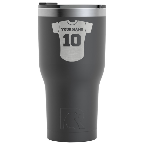 Custom Baseball Jersey RTIC Tumbler - 30 oz (Personalized)