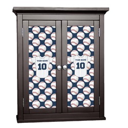 Baseball Jersey Cabinet Decal - Large (Personalized)