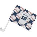 Baseball Jersey Car Flag - Small w/ Name and Number