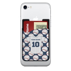 Baseball Jersey 2-in-1 Cell Phone Credit Card Holder & Screen Cleaner (Personalized)