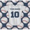 Baseball Jersey Ceramic Tile Hot Pad