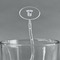 Baseball Jersey Clear Plastic 7" Stir Stick - Oval - Main