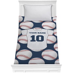 Baseball Jersey Comforter - Twin XL (Personalized)