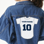 Baseball Jersey Twill Iron On Patch - Custom Shape - 3XL (Personalized)