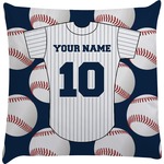 Baseball Jersey Decorative Pillow Case (Personalized)