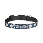 Baseball Jersey Dog Collar - Small (Personalized)