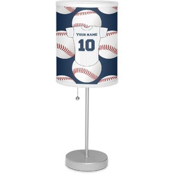 Baseball Jersey 7" Drum Lamp with Shade Polyester (Personalized)