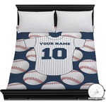 Baseball Jersey Duvet Cover - Full / Queen (Personalized)