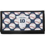 Baseball Jersey Canvas Checkbook Cover (Personalized)