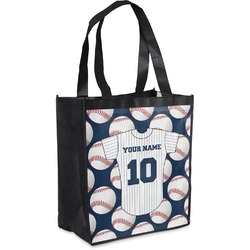 Baseball Jersey Grocery Bag (Personalized)