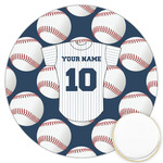 Baseball Jersey Printed Cookie Topper - 3.25" (Personalized)