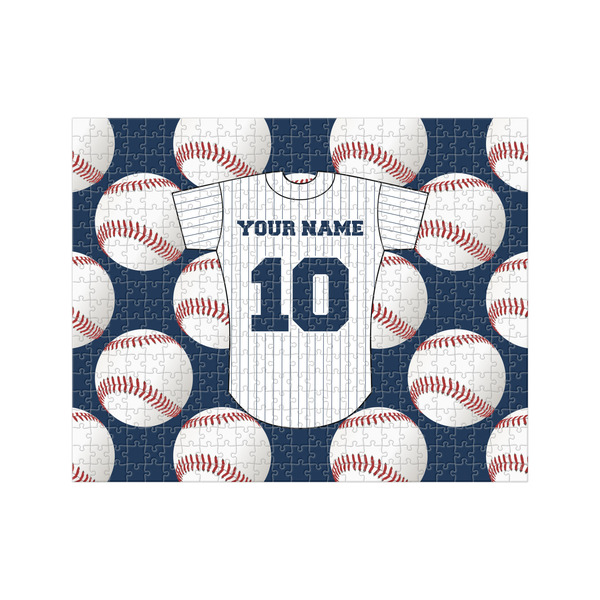 Custom Baseball Jersey 500 pc Jigsaw Puzzle (Personalized)