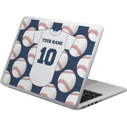 Baseball Jersey Laptop Skin - Custom Sized (Personalized)