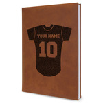 Baseball Jersey Leatherette Journal - Large - Single Sided (Personalized)