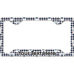 Baseball Jersey License Plate Frame - Style C (Personalized)