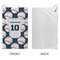 Baseball Jersey Microfiber Golf Towels - Small - APPROVAL