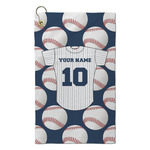 Baseball Jersey Microfiber Golf Towel - Small (Personalized)