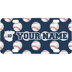 Baseball Jersey Mini/Bicycle License Plate (Personalized)