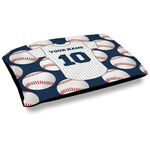 Baseball Jersey Outdoor Dog Bed - Large (Personalized)