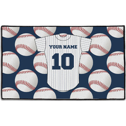 Baseball Jersey Door Mat - 60"x36" (Personalized)