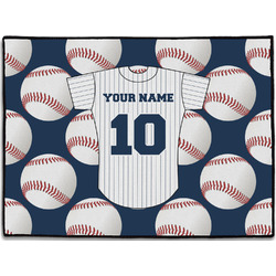 Baseball Jersey Door Mat (Personalized)