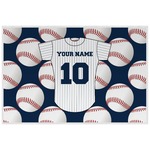 Baseball Jersey Laminated Placemat w/ Name and Number