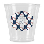 Baseball Jersey Plastic Shot Glass (Personalized)